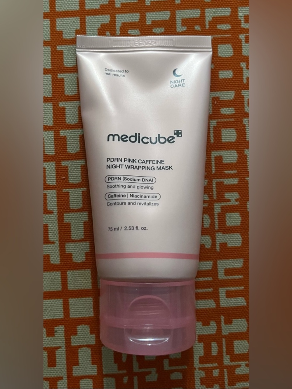 Medicube PDRN Pink Caffeine Night Wrapping Mask - Pink